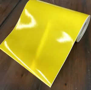 3M™ Scotchlite 680 Reflective Vinyl UnPunched Lemon Yellow 15"X12" - Foto 1 di 3
