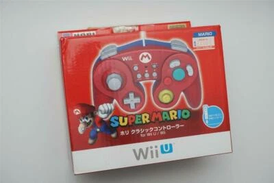 Controlador clásico Nintendo Wii U Wii Super Mario Hori en caja vendedor de EE. UU. Foto 1 de 4