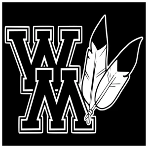 William & Mary Tribe 6,5" INDIVIDUELLER VINYL-AUFKLEBER IDEAL FÜR 8" GLASBLOCK ZUM SELBERMACHEN BASTELN - Bild 1 von 3