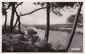 CARTE POSTALE ANCIENNE CPA NOIR & BLANC / VIEUX-BOUCAU-LES-BAINS LE COURANT 1951 - Picture 1 of 1