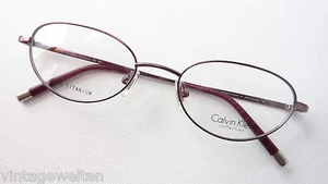 Gafas de mujer violeta ligero montura titanio marca Calvin Klein sin níquel talla M. - Imagen 1 de 4