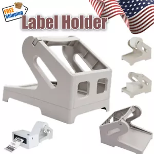 Thermal Label Holder for Desktop Label Printer for Rolls and Fan-Fold Labels 4x6 - Picture 1 of 9
