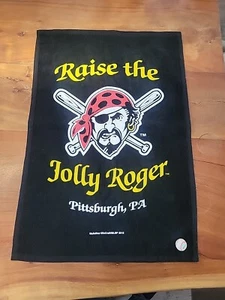 Pittsburgh Pirates Raise The Jolly Roger Rallye Handtuch 2012 - schwarz - Bild 1 von 4