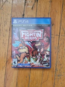 Them's Fightin' Herds Deluxe Edition PlayStation 4, PS4/PS5 Kid Game - Picture 1 of 2