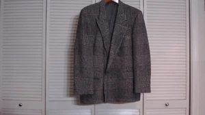 Vintage Men's Wool Double Breasted Sport Coat. Excellent Condition. - Picture 1 of 7