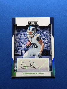 Panini Playoff Cooper Kupp Rookie Auto 2017 #13/25 Rams - Imagen 1 de 2