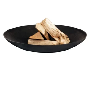 Metal Fire Bowl Pit 60cm Dia No Base Esschert Outdoor Garden Heat Patio - Damage - Picture 1 of 5