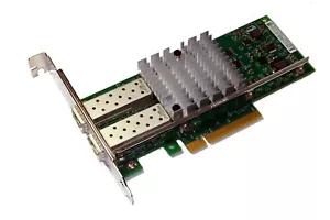 Dell X520-DA2 Dual Port DP 10Gbe 10 Gigabite Ethernet Network Card VFVGR,0VFVGR - Picture 1 of 3