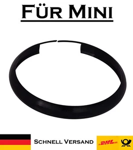 1x Schwarz Ersatz Schlüssel Ring für Mini Cooper One Clubman Fernbedienung - Picture 1 of 4