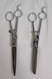 Pair (2) of SUPERCUT 22 Barber Thinning & Cutting Shears - Picture 1 of 10