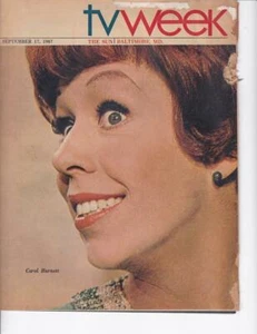 6 Six TV Week/Channel Weekly guide/ Carol Burnett/Ron Palillo/Red Skelton - Picture 1 of 1