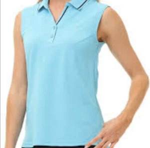 Nike Golf Light blue Tank Top Sz L - Picture 1 of 8