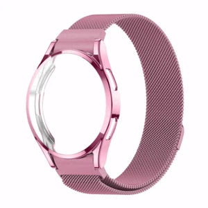 For Samsung Galaxy Watch 6 5 Pro Waterproof Case+Magnetic Milan Watchband40/44mm - Picture 1 of 18