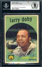 Larry Doby Beckett Signed 1959 Topps Autograph