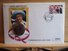 1995 The Queen Mother 95th Birthday 1 Crown Coin Cover Isle of Man FDC!