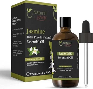 Jasmine Essential Oil | Premium Grade Essential Oils for Hair Care, Oil for - Picture 1 of 6