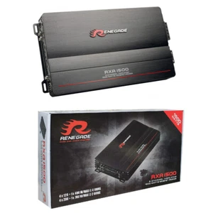 1x RENEGADE RXA1500 5-Kanal Class A/B Verstärker 4x100 + 1x350 Watt RMS - Bild 1 von 8