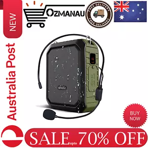 Portable Voice Amplifier, SHIDU Personal Voice Amplifier 18W with Wired Micropho - Picture 1 of 13