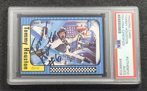 Tarjeta de carreras Maxx NASCAR 1991 firmada por Tommy Houston - autenticada PSA - Imagen 1 de 4