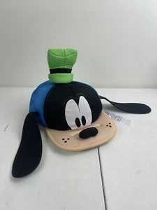 Disney Parks Goofy Face Ears Foam Mesh Trucker Snapback Baseball Hat Cap - Picture 1 of 3