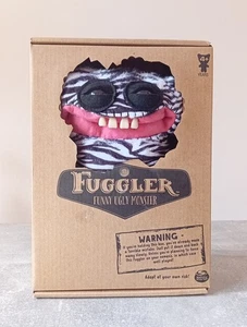 Peluche Fuggler 9 pollici divertente brutto mostro sorriso zebra - Foto 1 di 14
