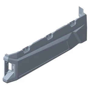 Polaris Right Hand Short Box Panel, Gloss Black, Genuine OEM Part 5439112-070 - Picture 1 of 3