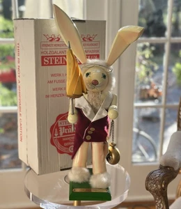 Steinbach German Nutcracker "White Rabbit" 18" LIMITED EDITION S851 Signed 2001 - Picture 1 of 13