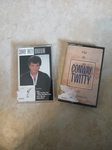 Conway Twitty Cassette Tapes Set Of  Two Western Classic Country music Tapes - Picture 1 of 5