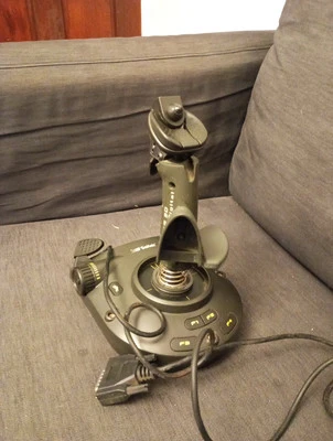 Saitek Cyborg 3D Digital Stick Joystick Flight Controller 15 Pin  - Image 1 of 4