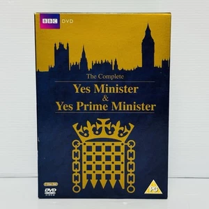 Yes Minister & Yes Prime Minister DVD Paul Eddington Derek Fowlds PAL Reg 2 4 - Picture 1 of 15