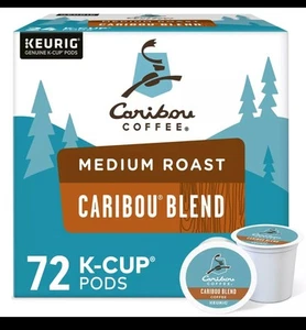 Caribou Blend Kaffee, K-Cups, Medium Roast, 72 Stück - Bild 1 von 1
