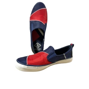 Sperry Women's Crest Twin Core Navy, Red & Black Bionic Slip-On Size 9 1/2 - Picture 1 of 7