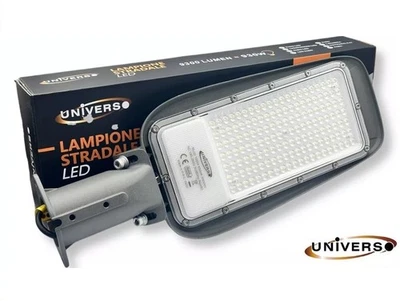 LAMPIONE STRADALE A LED ESTERNO IP65 FARO LED LAMPADA STRADALE DA A 50 W 100 wat - Immagine 1 di 4