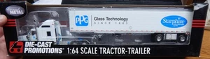 DCP SERIES 2 32181 PPG STARPHIRE KENWORTH TRACTOR TRAILER NIB 1/64 - Picture 1 of 3