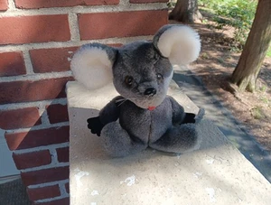 DE COLECCIÓN R DAKIN & CO 1975 RATÓN GRIS SENTADO PELUCHE PELUCHE PELUCHE - Imagen 1 de 5