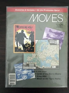 Moves Magazine #88 Sept/Oct 1996 Decision Games Krieg! Blood on the Tigris - Picture 1 of 1