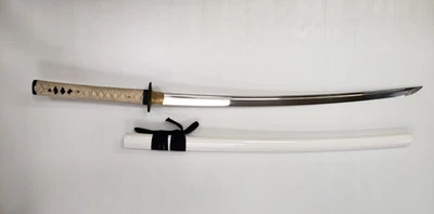 Espada samurai katana de acero al carbono Furin Kazan Tsuba 1045 Foto 1 de 4