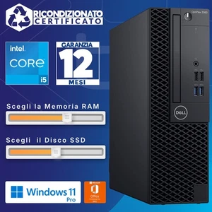 PC Sobremesa Dell 3060 SFF Intel i5 8400 Configurable (Renovado) - Imagen 1 de 1