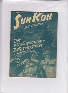 Sun Koh 6 verschiedene Original Hefte Serie ab 1949 u-p. (1-) - (2) ab Nr. 79 - Bild 1 von 3
