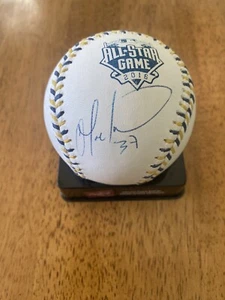 ODUBEL HERRERA SIGNED RAWLINGS 2016 ALL STAR GAME MLB BASEBALL ASG PHILLIES - Picture 1 of 2