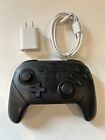 Genuine MINT Official Nintendo Switch Pro Controller Wireless HAC-013 w/Charger
