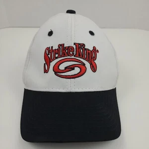 Outdoor STRIKE KING Adjustable Hat Cap Fishing Lure Red Black White - Picture 1 of 8