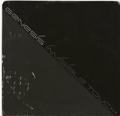 GENESIS INVISIBLE TOUCH RARE PROMO LABEL CANADA PROMO VINYL SINGLE - Image 1 of 4
