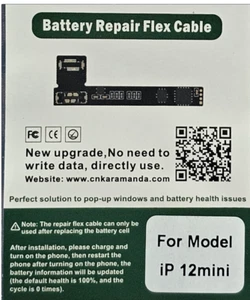 ORIGINAL Kara Manda OEM Batería Reparación Batería Cable Flex para iPhone 12 mini - Imagen 1 de 5
