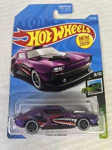 Hot Wheels Speed Blur Muscle Bound lila Diecast 8/10 87/250 Modell Spielzeugauto  - Bild 1 von 7