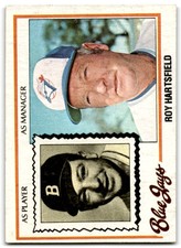 1978 Topps Roy Hartsfield Toronto Blue Jays #444