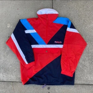 Vintage Fila Magic Line Jacket With Hide Away Hoodie Size XL - Picture 1 of 4