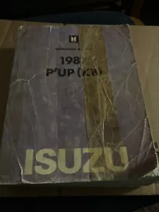 1987 Isuzu P'up Pickup KB Factory Service dealer Shop Repair Manual - Picture 1 of 4