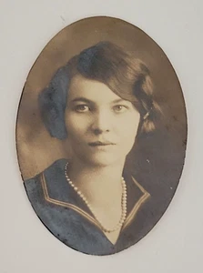 FOTO d'epoca 1926 Belleville Illinois giovane donna liceo ragazza Mary Eckert - Foto 1 di 4