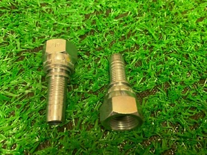 1/2 hydraulic hose insert 3/4 JIC female pack of 2 - Picture 1 of 3